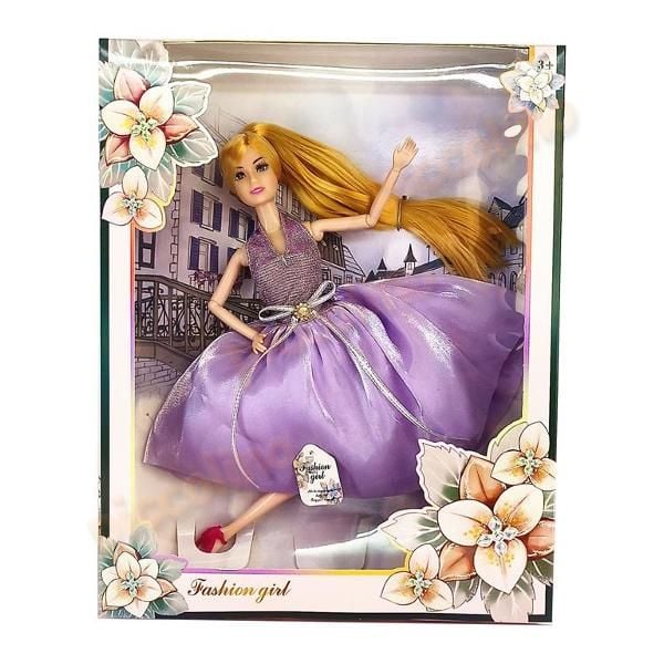 Papusa fashion 29 cm in rochie eleganta Engros