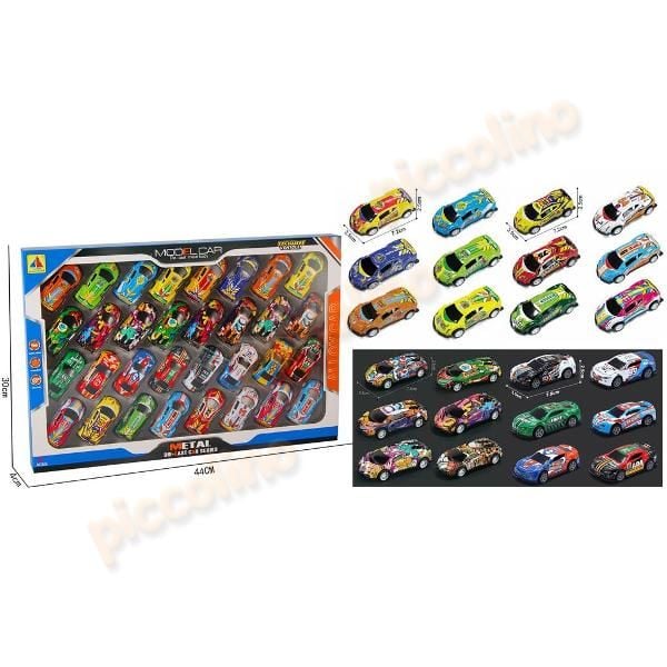 Set 32 masinute metalice mecanism pullback 889 Engros