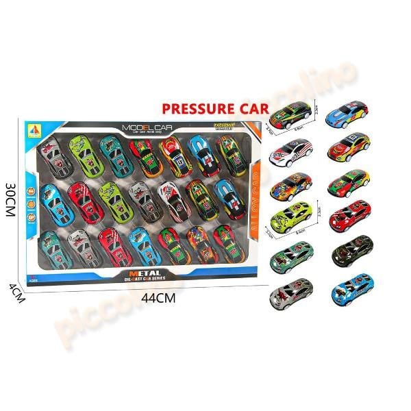 Set 21 masinute metalice mecanism pullback 891 Engros