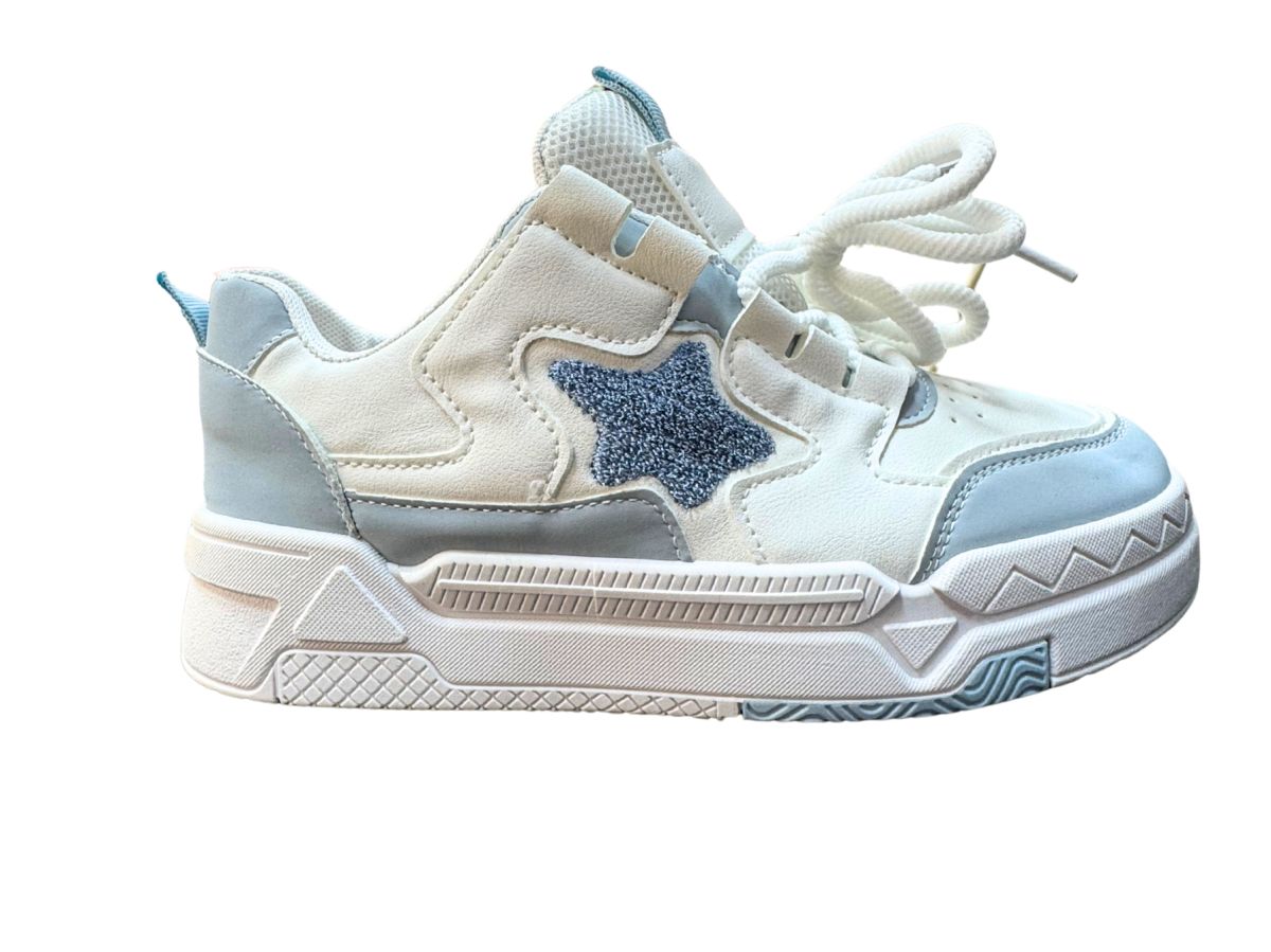 Adidasi Dama si Adolescenti Sport-Casual, Inchidere SIret Gros, Usori, Talpa Flexibila, Piele Ecologica+Textil, Engross, Marimi 36-40, 8buc/bax