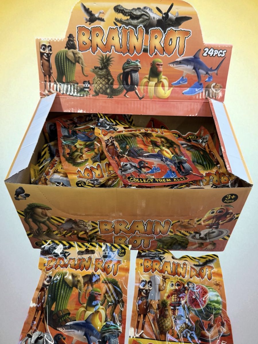 Figurine Surpriză Brain Rot – Colecție Amuzantă 24 Piese,En-gros