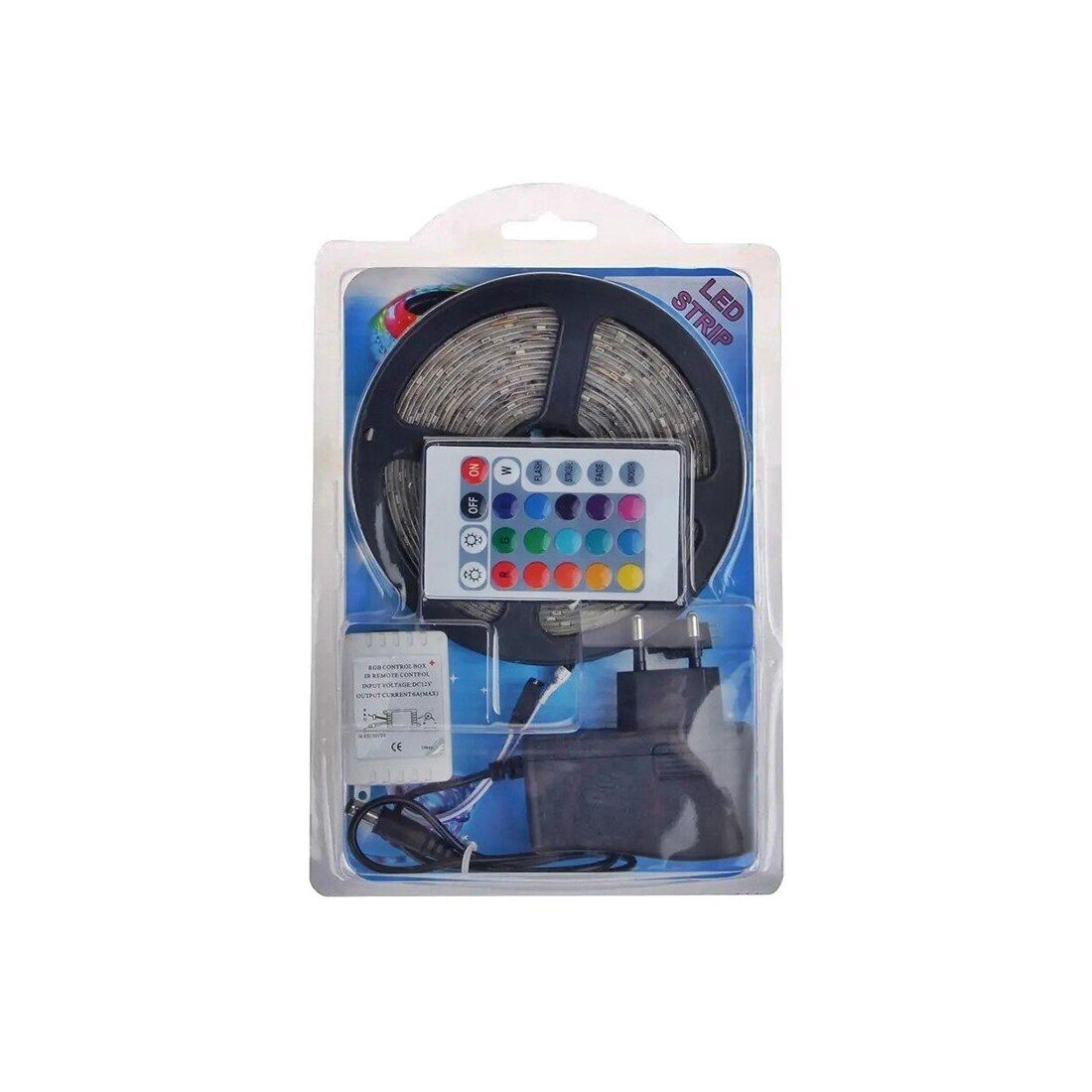Banda LED RGB 5metri 12V cu Telecomanda  Engros