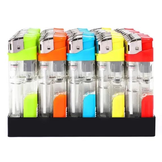 ​Brichete laser Engros, diverse culori, CU LED, set 50 buc