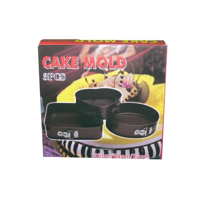 Set tava tort 22/24/26 rotunda ,inima,patrata engross