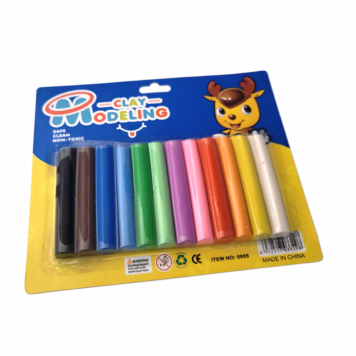 Plastelina 12/set engros