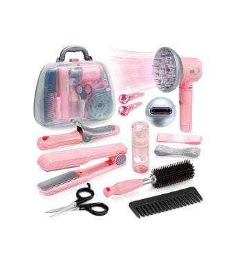 Set de infrumusetare in gentuta, feon electric, perie pentru par si alte accesorii 6511110052550 Engros