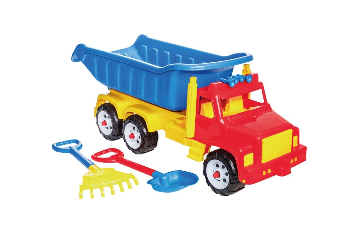 Jucărie Camion Mare cu Unelte Multicolor En Gros – 100x33x38 cm