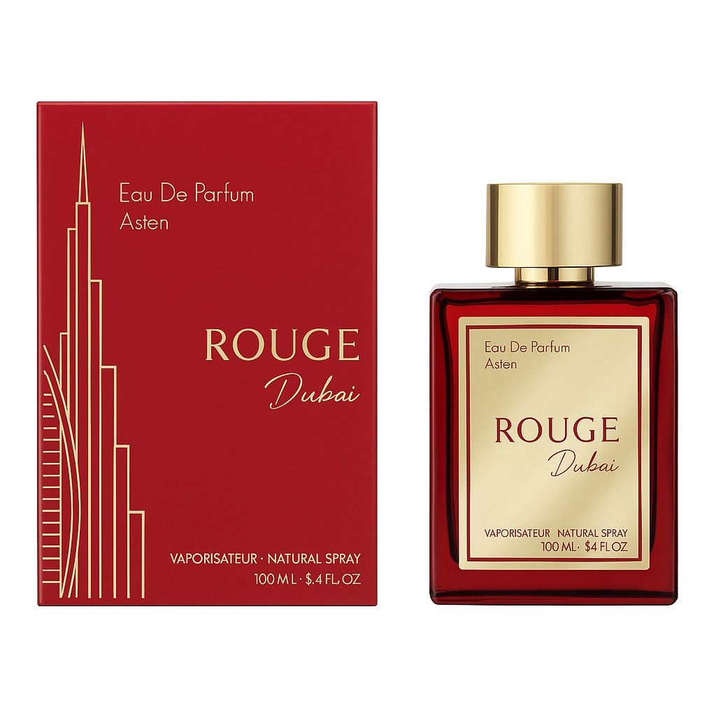 Apă de parfum Asten, Rouge Dubai, unisex, 100ml Engros