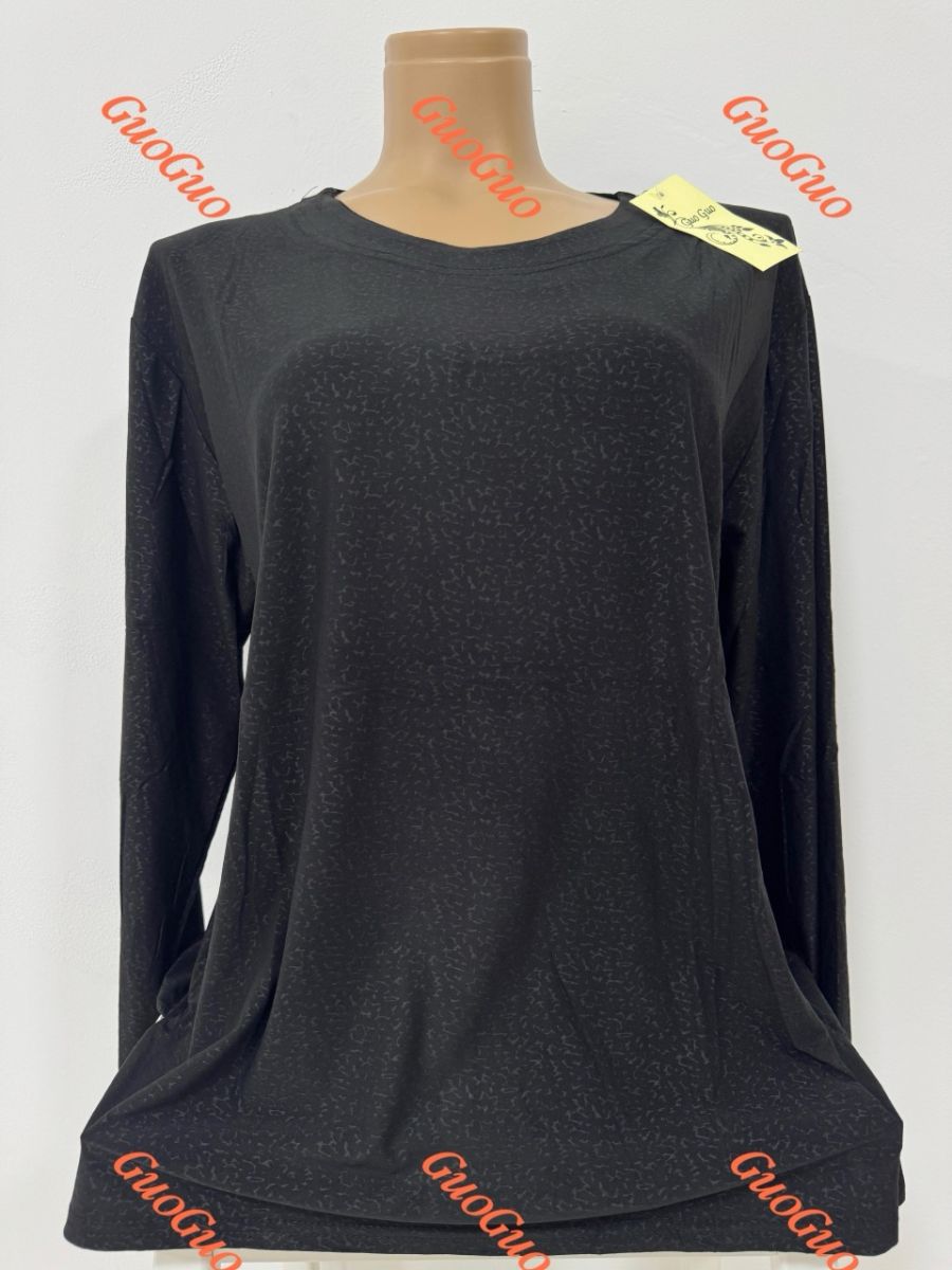 Bluza lunga de lycra Engros pentru femei, cu imprimeu