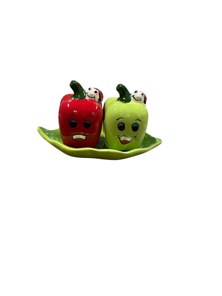 Set solnițe decorative din ceramică, 8x5 cm, En-gros