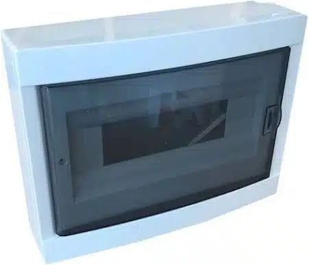 Tablou sigurante cu 12 module, ingropat TEB-12A, alb HOROZ / EXT600-000-121 Engros