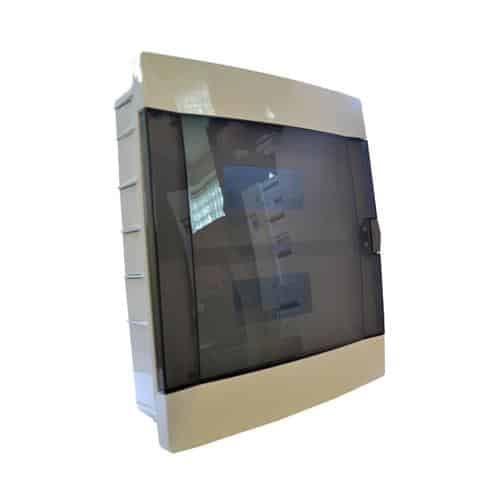Tablou sigurante cu 24 module, ingropat TEB-24A, alb HOROZ / EXT600-000-241 Engros