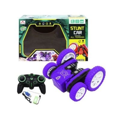 Masina cu telecomanda Stunt Car, Rotatie 360, lumini 6511110052369 Engros