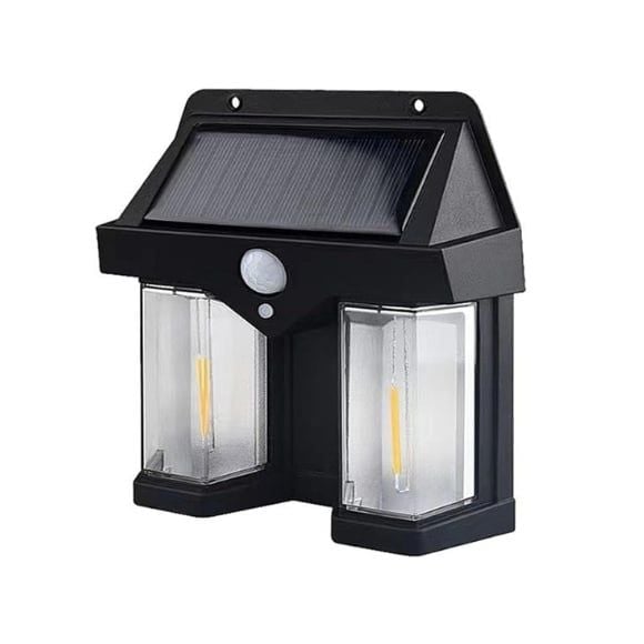 PROIECTOR SOLAR LED CU DOUA BECURI SENZOR DE MISCARE CL 228