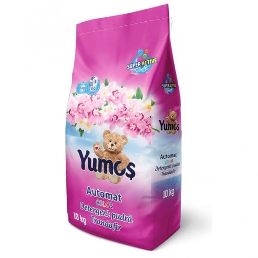 Detergent 10 Kg Pudră Automat Pentru Rufe Colorate Yumoş Engros