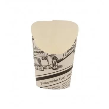 PAHARE DIN CARTON PENTRU WRAP MODEL ZIAR 8x6x11cm (50 buc/set)