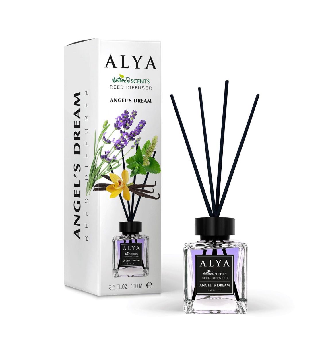 Engros Alya, Angel\'s Dream, Odorizant de camera cu betisoare , 100ml