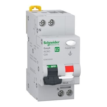 Siguranta SCHNEIDER diferentiala combinata 1P+N C20, 30mA / EXT10633 Engros