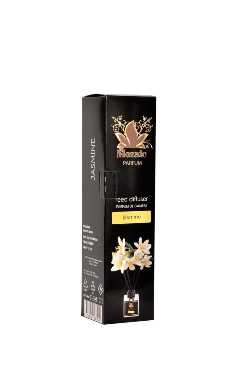 Odorizant de camera Engros,JASMINE , Mozaic, cu betisoare, 110 ml