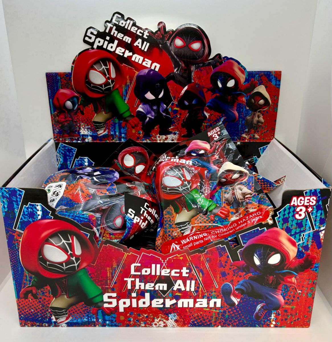 Plic figurine surpriza Mistery, Spiderman, Engros