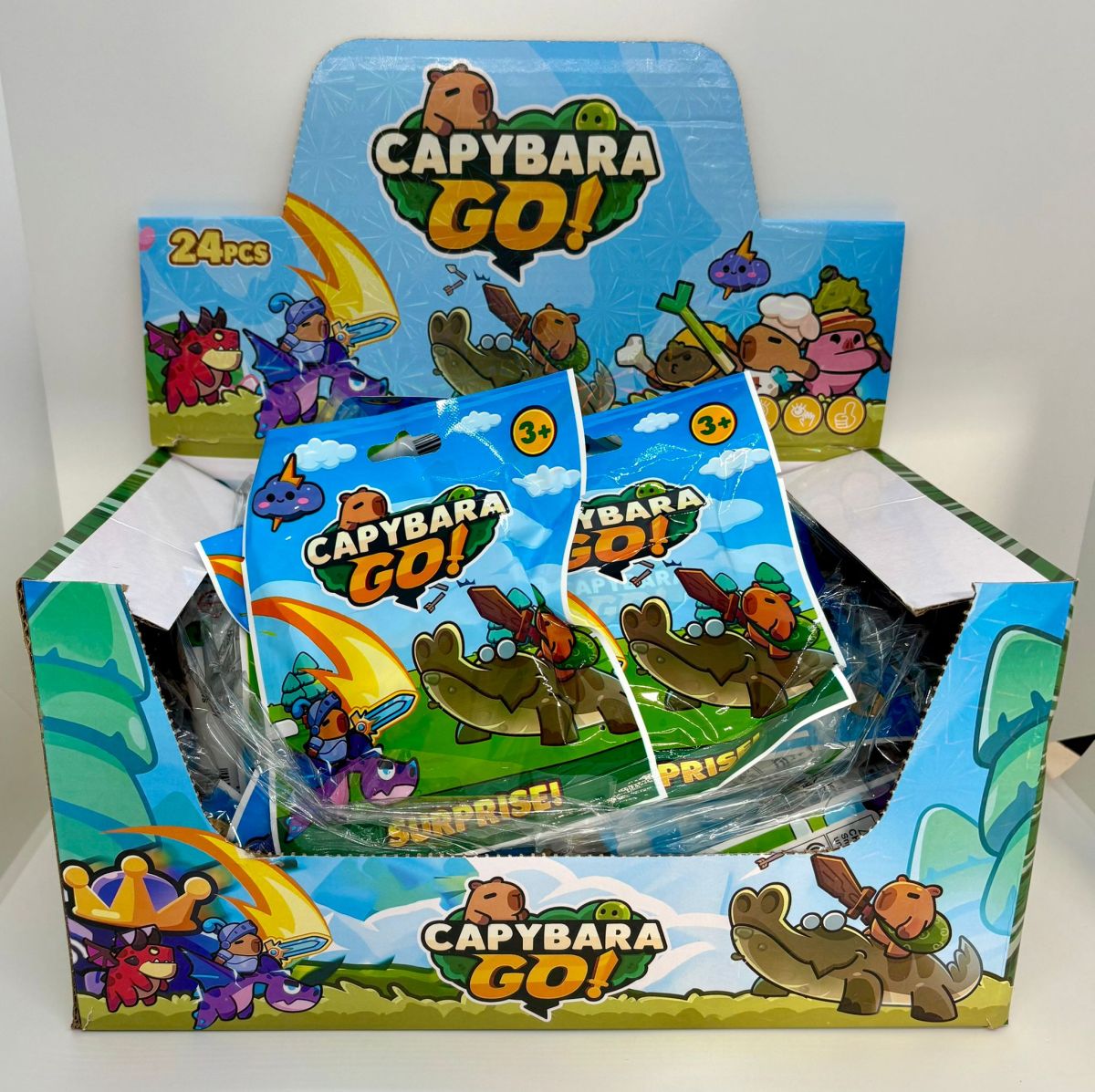 Plic figurine surpriza Mistery, Capybara GO, Engros