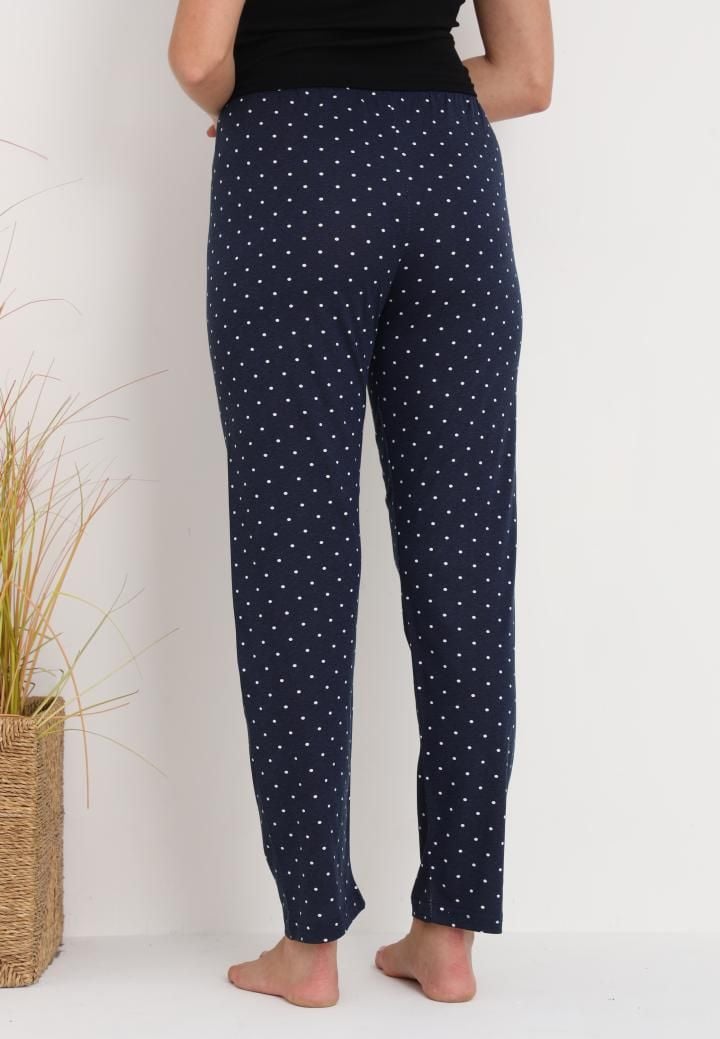 Pantaloni de Pijama Dama ,Culoare Bleumarin  ,Engros