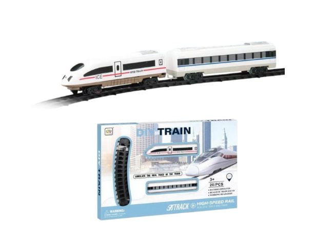 Tren electric Expres, vagon, sina, efecte luminoase 6511110042964 Engros