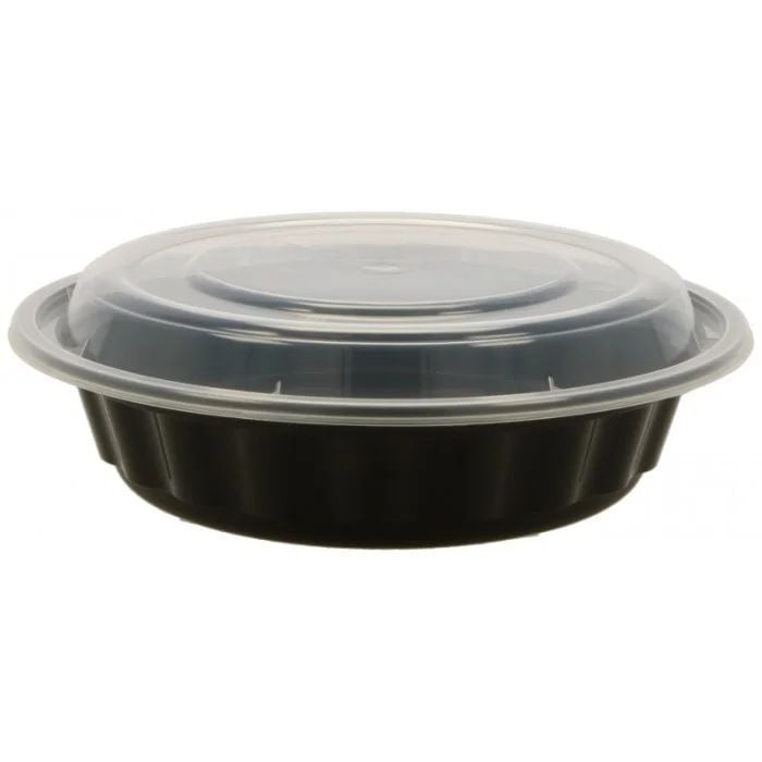 BOL SALATA NEGRU+CAPAC PP REPPLIED 750ML (100buc/set)