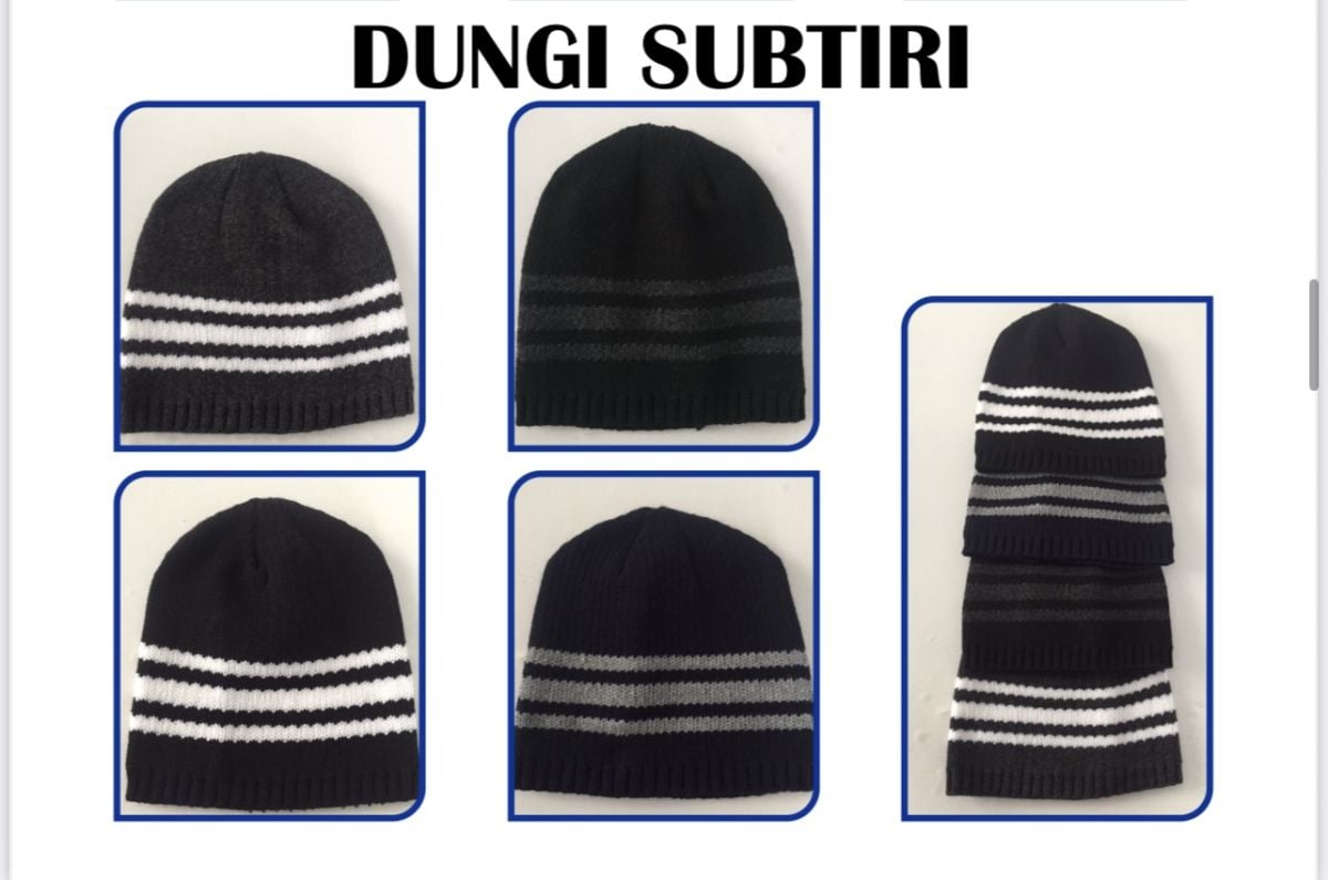 Caciuli tricotat cu dungi de barbat   Engros, mix culori