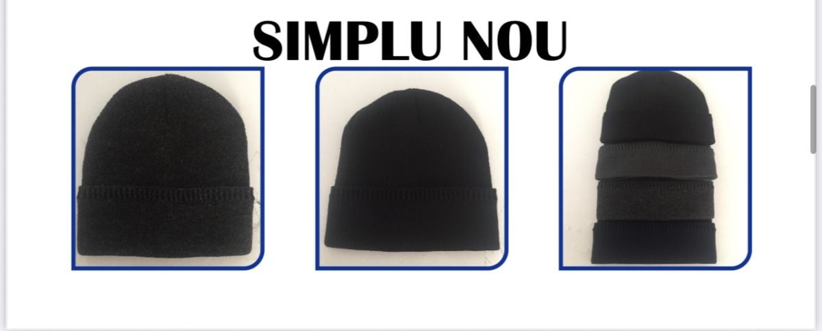 Caciuli tricotat simplu cu bata de barbat   Engros, mix culori [CLONE] [CLONE] [CLONE]