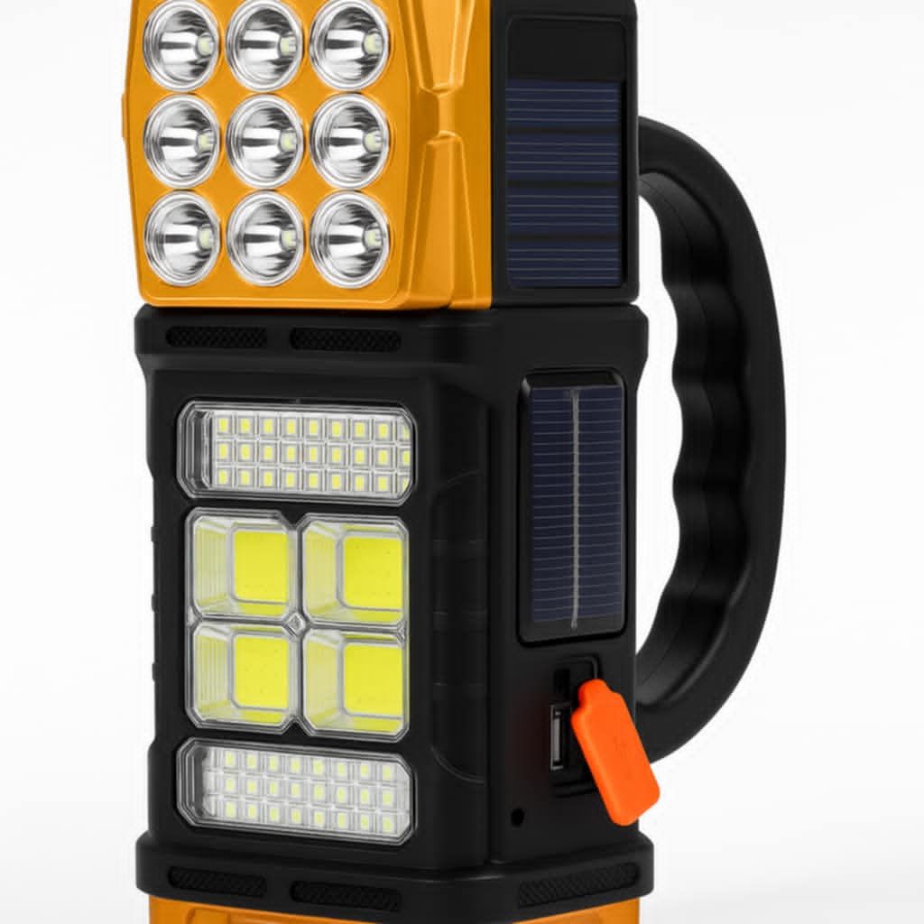 Lampă solară multifuncțională Hurry Bolt HB-1678, 38W-Engros