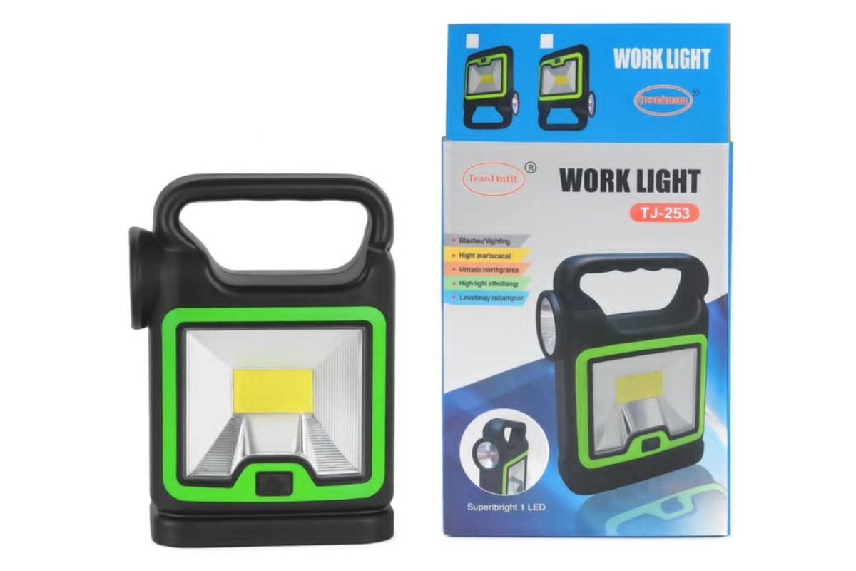 Lampă de lucru portabilă cu încărcare solară TJ-258-Engros
