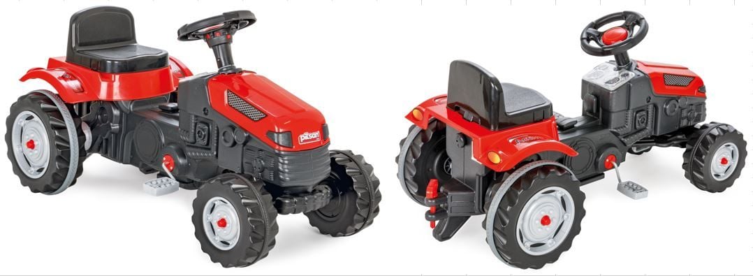 Jucarie Tractor cu Pedale Rosu PILSAN En-Gros