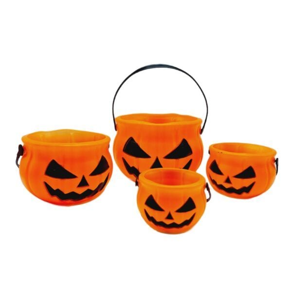 Găletușă dovleac plastic 4/set 16 cm engros