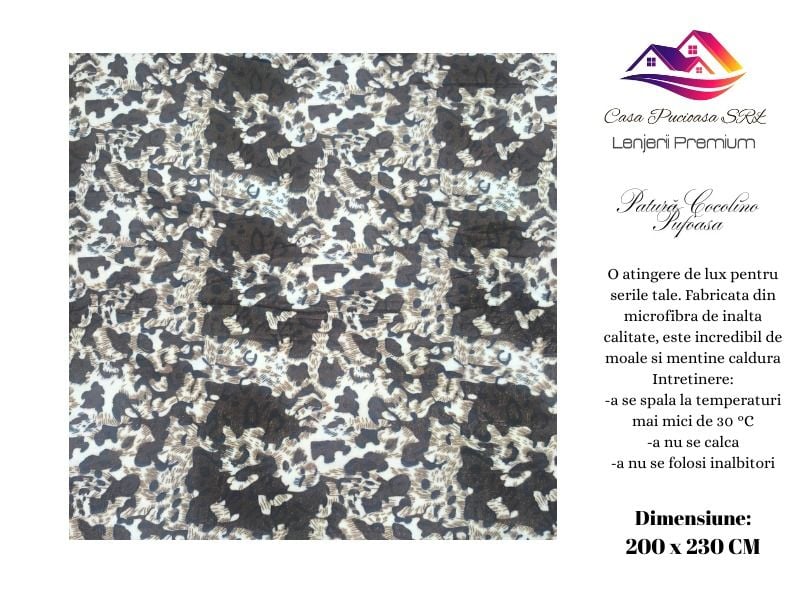 Paturi En-Gros, Material Cocolino, pentru Pat Dublu 200x230 cm