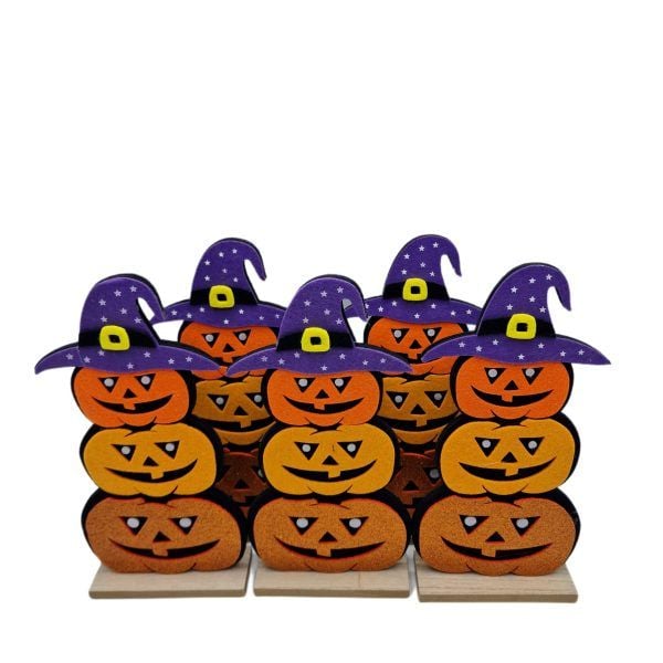 Ornament pâslă de HALLOWEEN 12/set engros