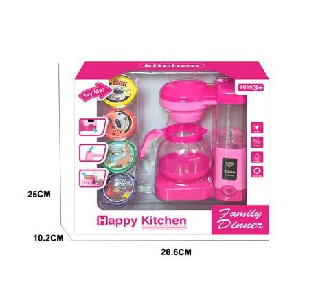 Filtru de cafea, Happy Family, cu lumini si recipient pentru apa 6511110052833 Engros