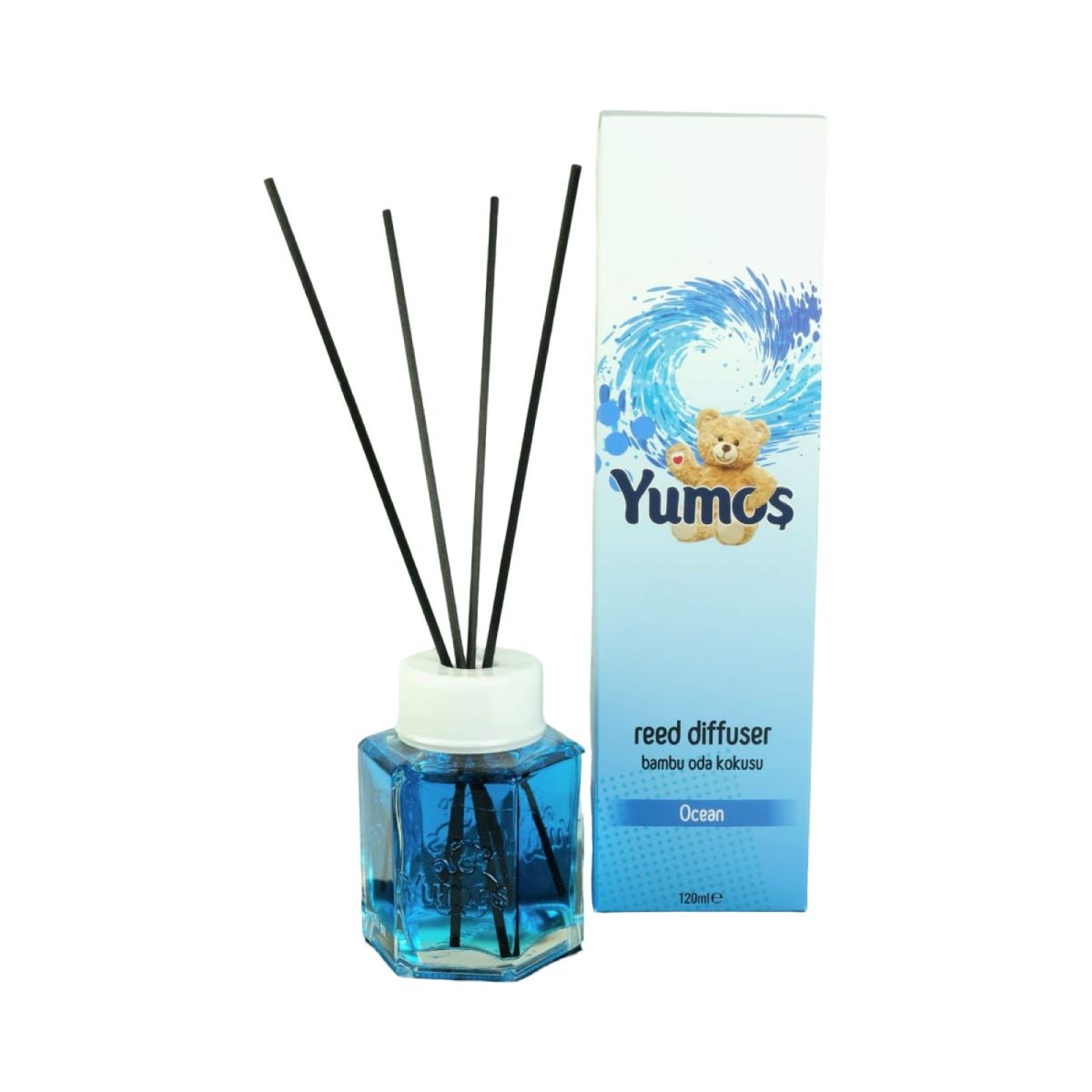 Odorizant YUMOS de camera cu betisoare bambus AROMA DE OCEAN ENGROSS