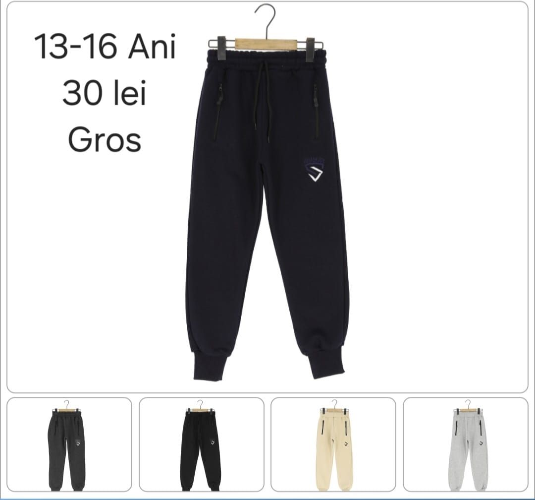 Pantaloni sport Engros pentru baieti, cu model imprimat