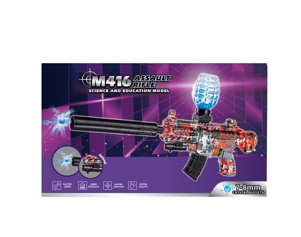 Pusca Automata M416 cu  Bile Gel de Apa,  Acumulator 6511110053113 Engros