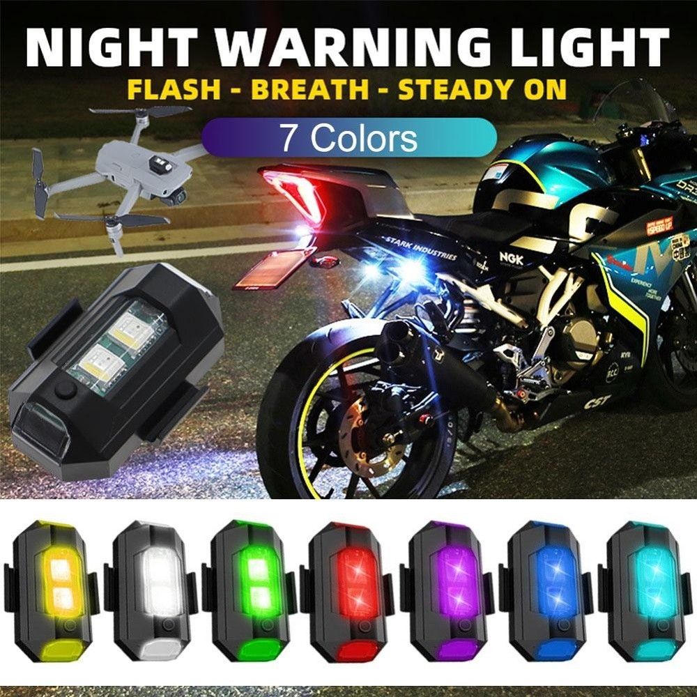 Lumină LED spate  engross pentru motocicletă / bicicleta/ scooter– super luminoasă, rezistentă la apă, rgb