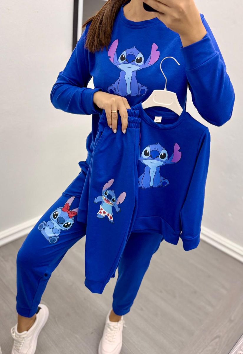 Set compleuri mama-copil Engros, 2 piese, cu model imprimat