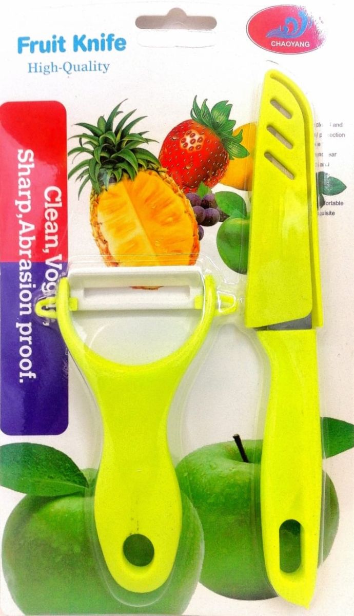Set cutit ceramic+curatator engros