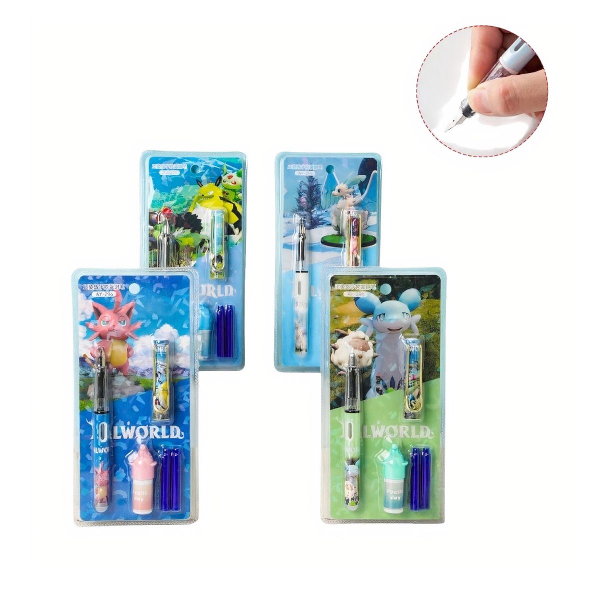 Stilouri Colorate 24/set pentru Fete si Baieti, 12cm Diferite Modele Engros