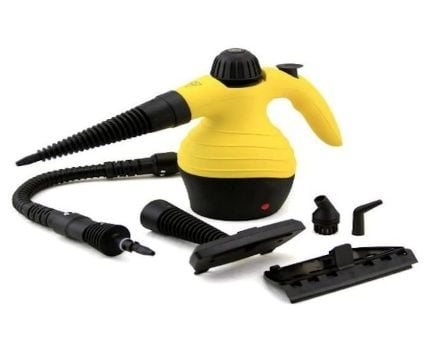 Aparat de curatat cu aburi Engros, cu maner, 8 in 1