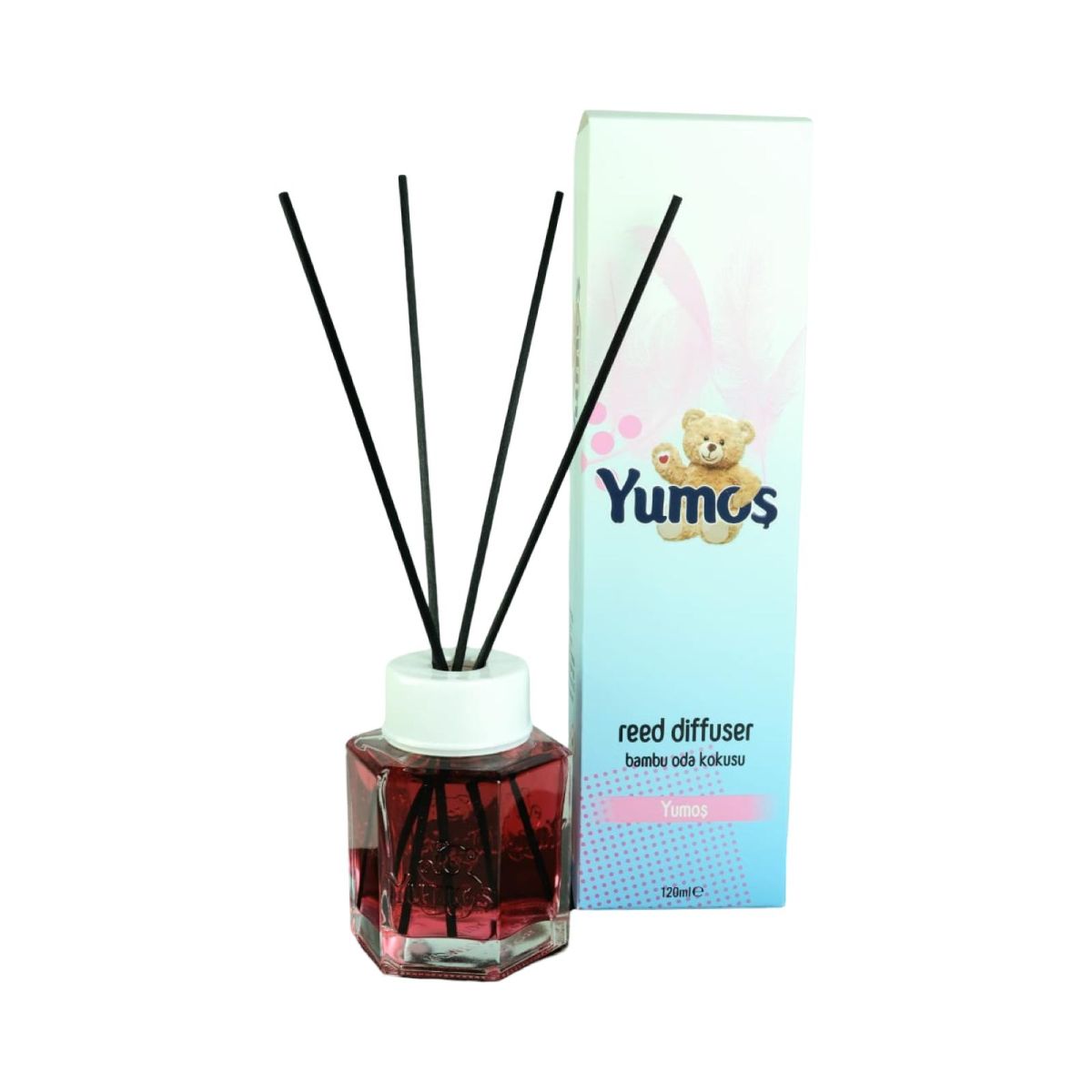 Odorizant YUMOS de camera cu betisoare bambus AROMA YUMOS ENGROSS
