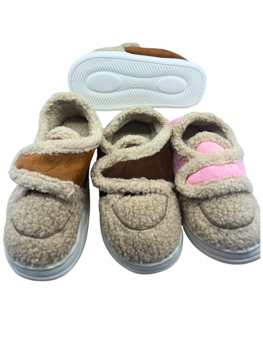 Papuci Copii Imblaniti de Casa, Inchidere Arici,  Design cu aspect Cozy, Engross, Marimi 30-35, 12buc/serie