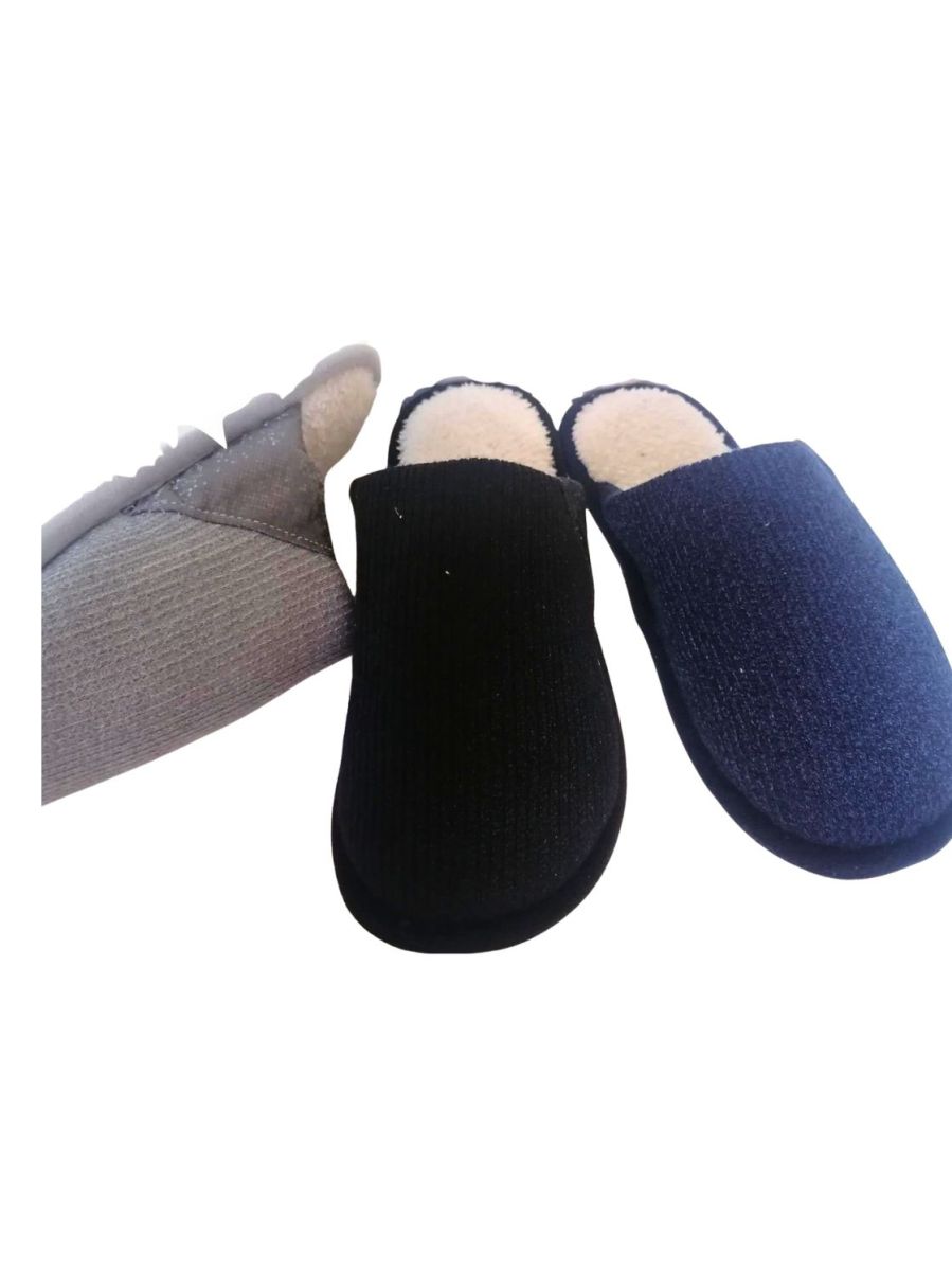 Papuci de Casa Barbati, Model Clasic, Talpa Flexibila, Textil Moale, Engross, Marimi 40-45, 12buc/serie