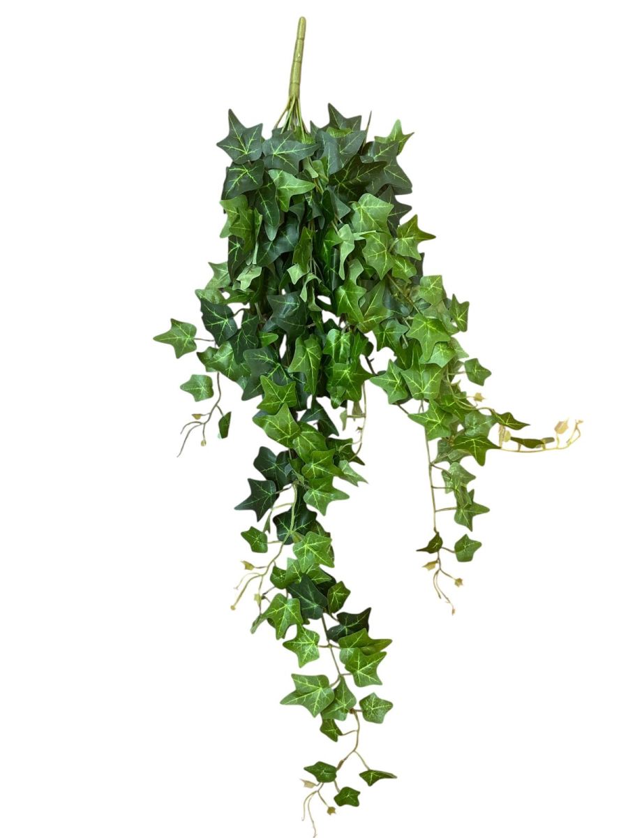Buchet iedera artificial 12 fire, Flori artificiale En-Gros, 80 cm