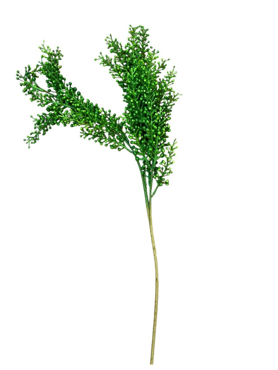 Buchet iarba silicon artificial 3 fire, Flori artificiale En-Gros, 60 cm